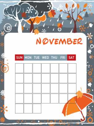 online printable calendar template