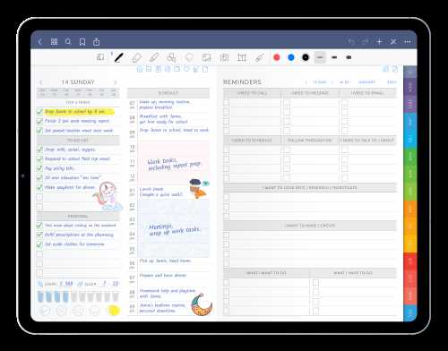 notability monthly calendar template free