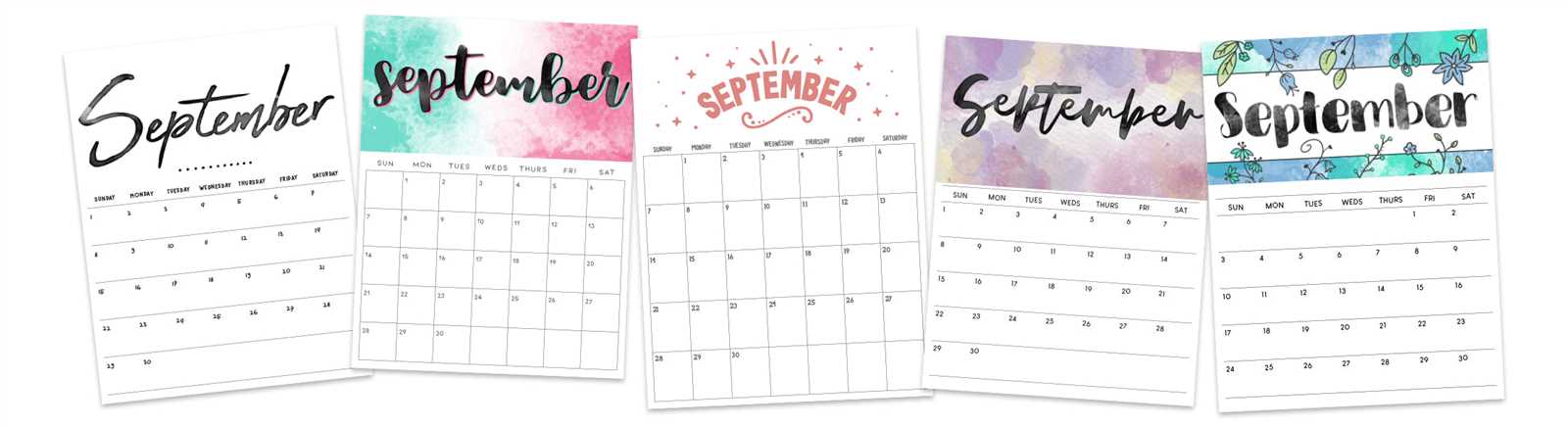 blank september calendar template 2026