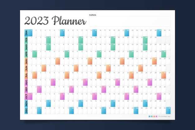 full year calendar template