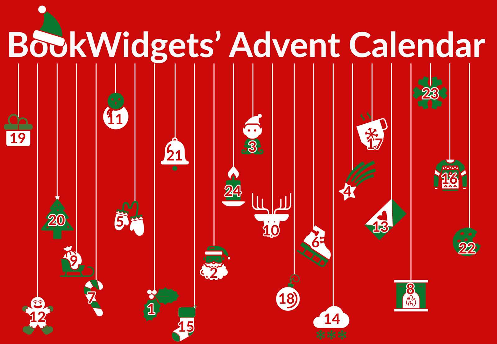 interactive advent calendar template