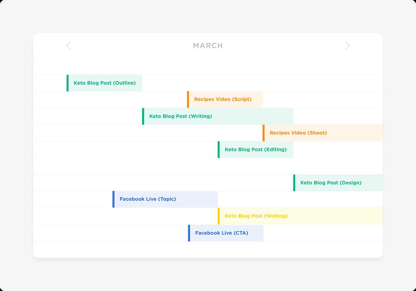 outreach calendar template