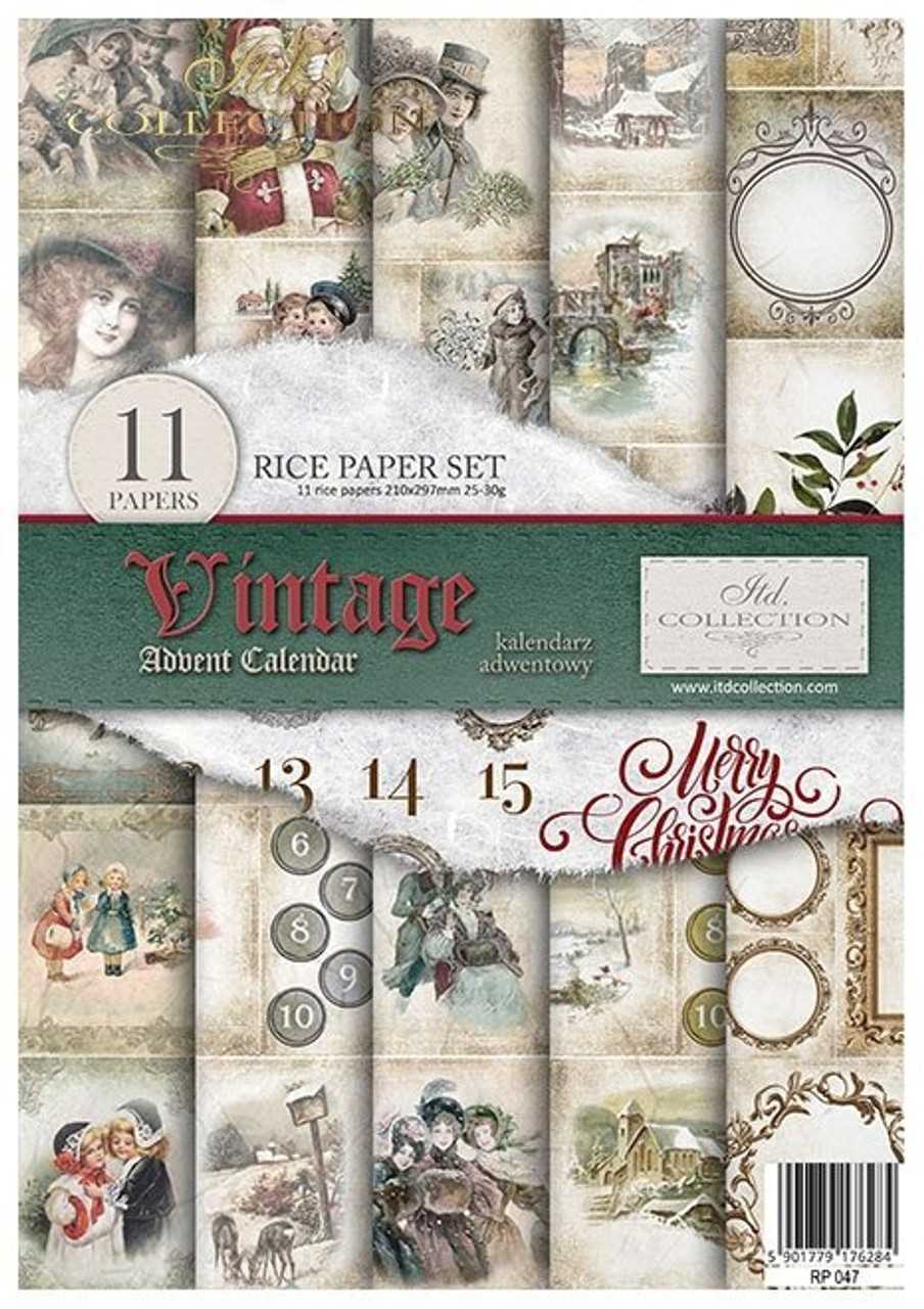 paper advent calendar template