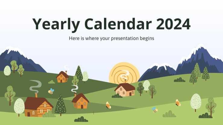 calendar powerpoint template free