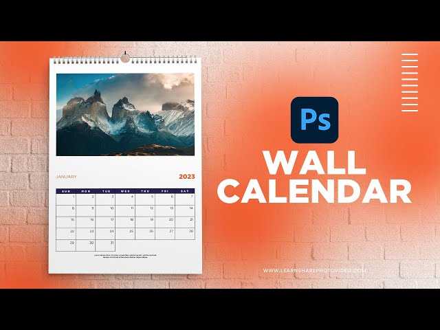 wall calendar template free