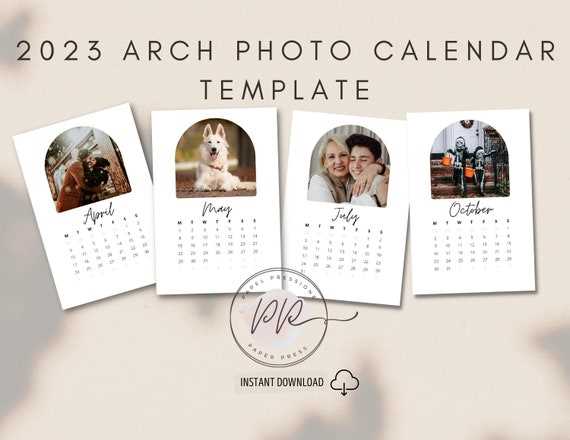 photography calendar templates