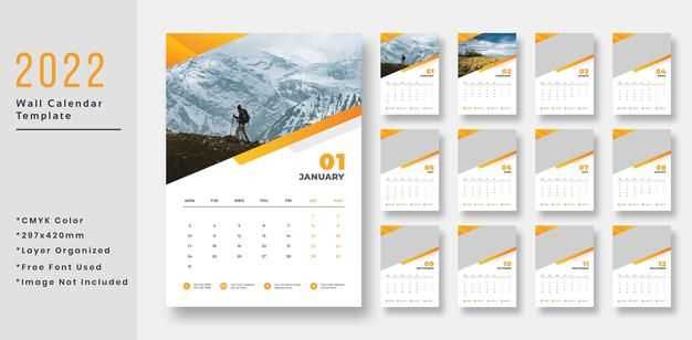 photoshop calendar template