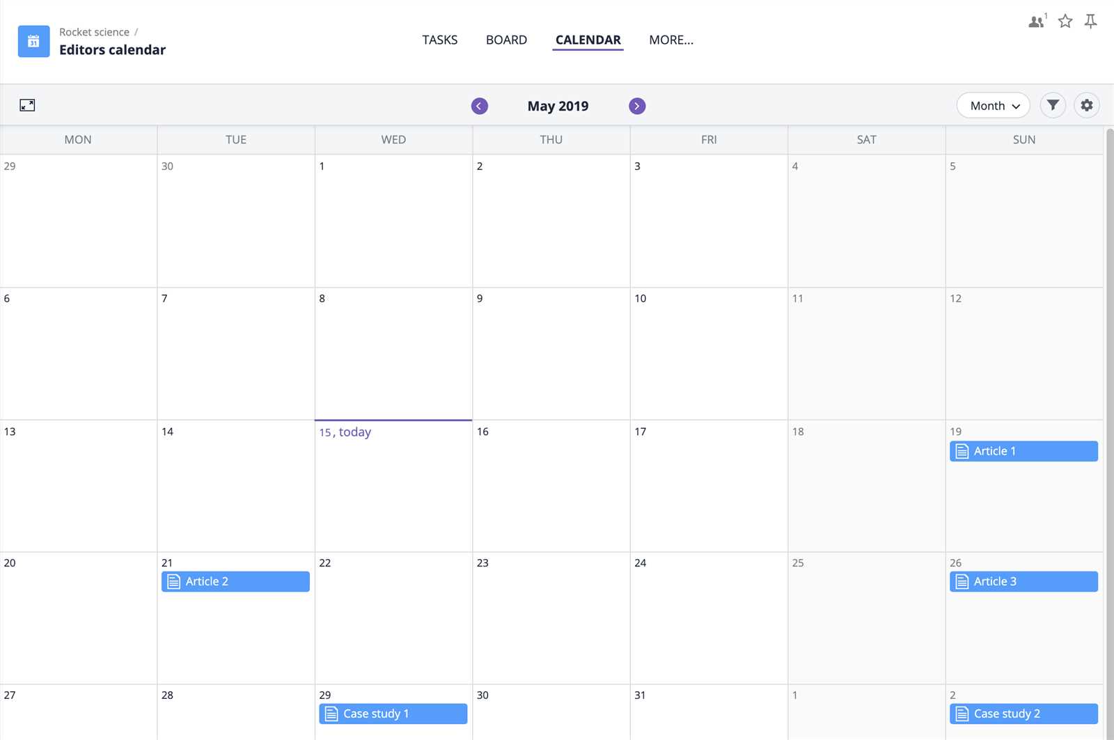 planning calendar templates