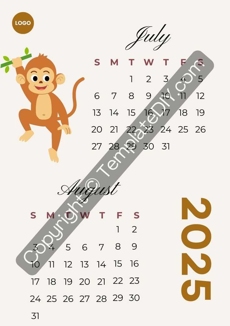 july 2025 calendar editable template