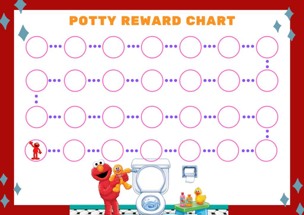 potty training calendar template