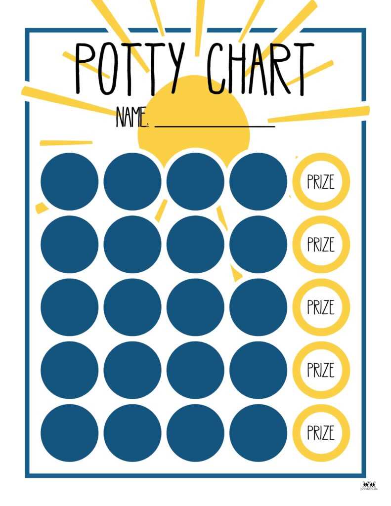 potty training calendar template