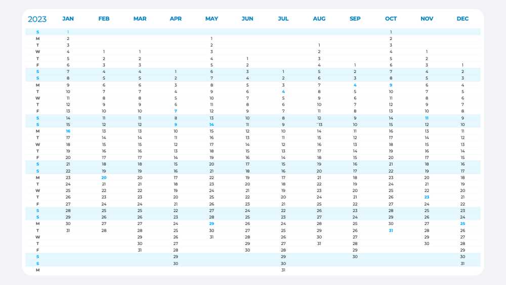 powerpoint yearly calendar template