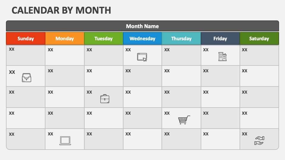 ppt calendar template