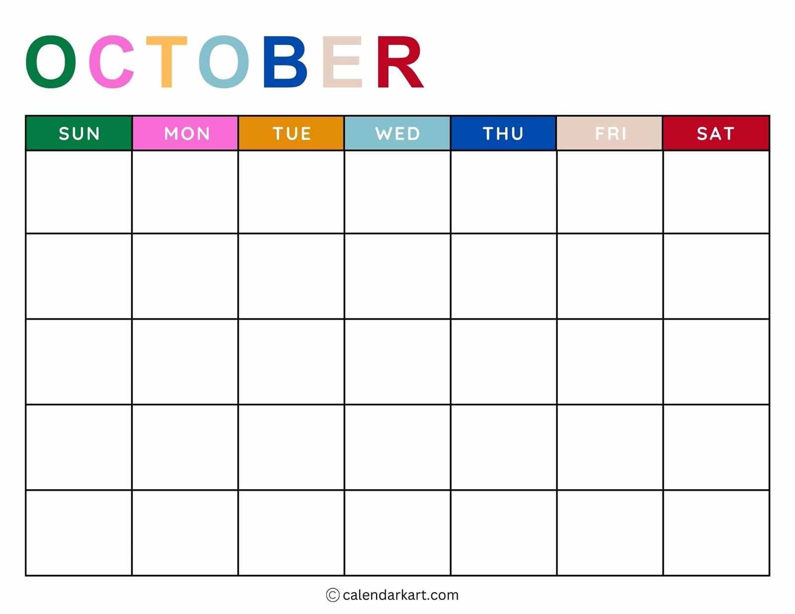 printable calendar templates