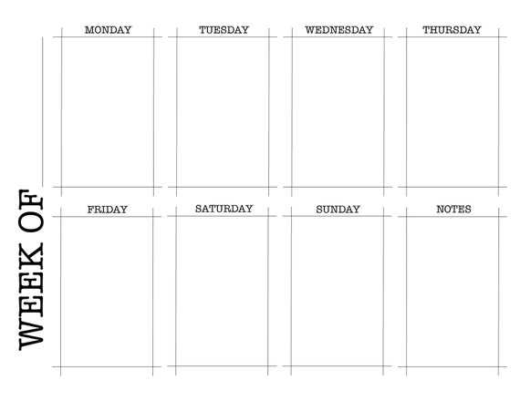 printable two week calendar template