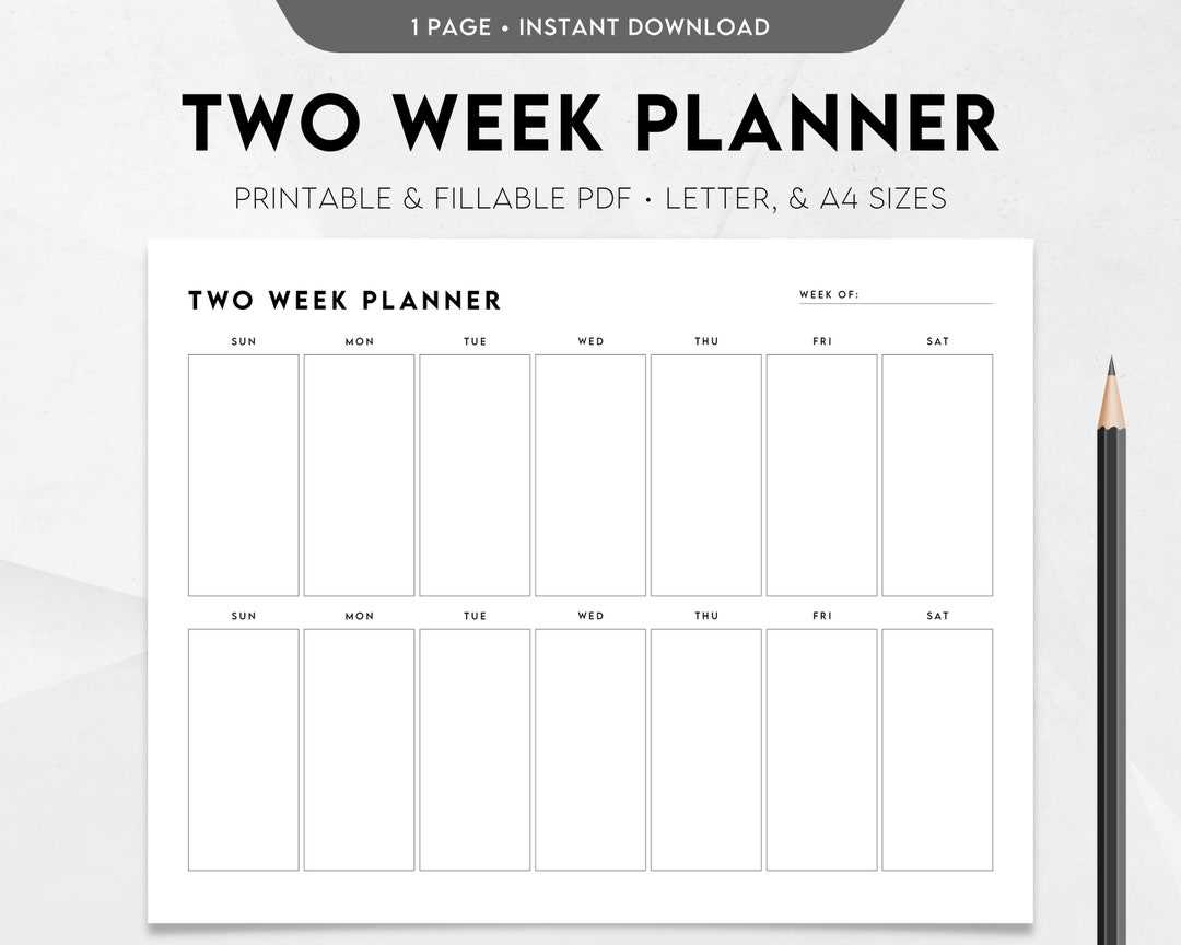 printable weekly calendar template with time slots