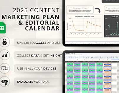 content calendar template 2026