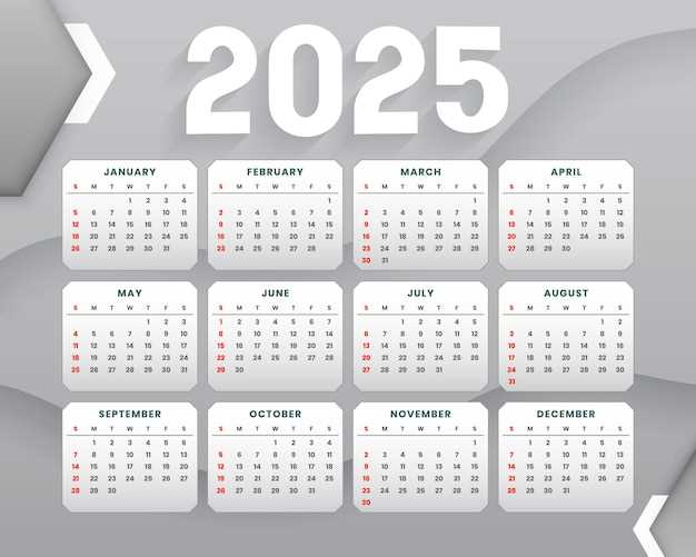 year calendar 2025 template