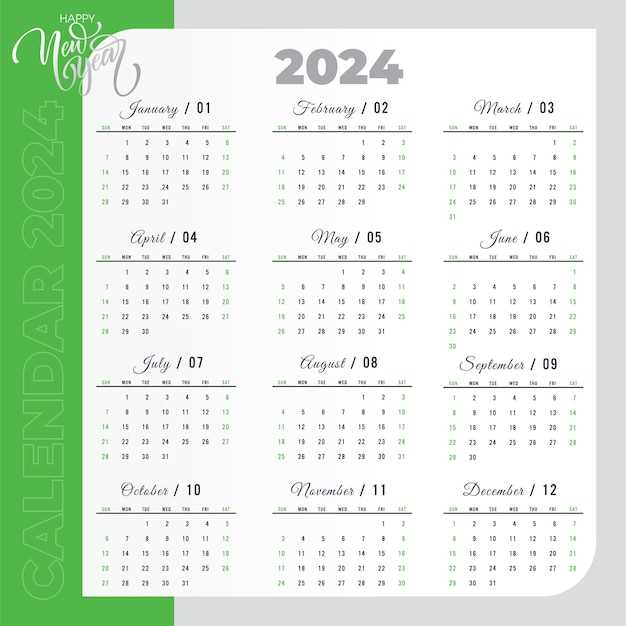 office calendar template