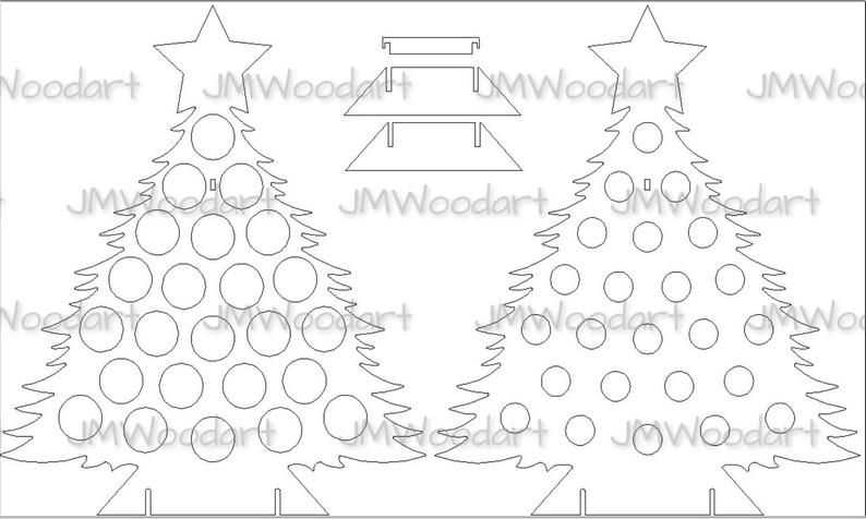 wooden wine advent calendar template