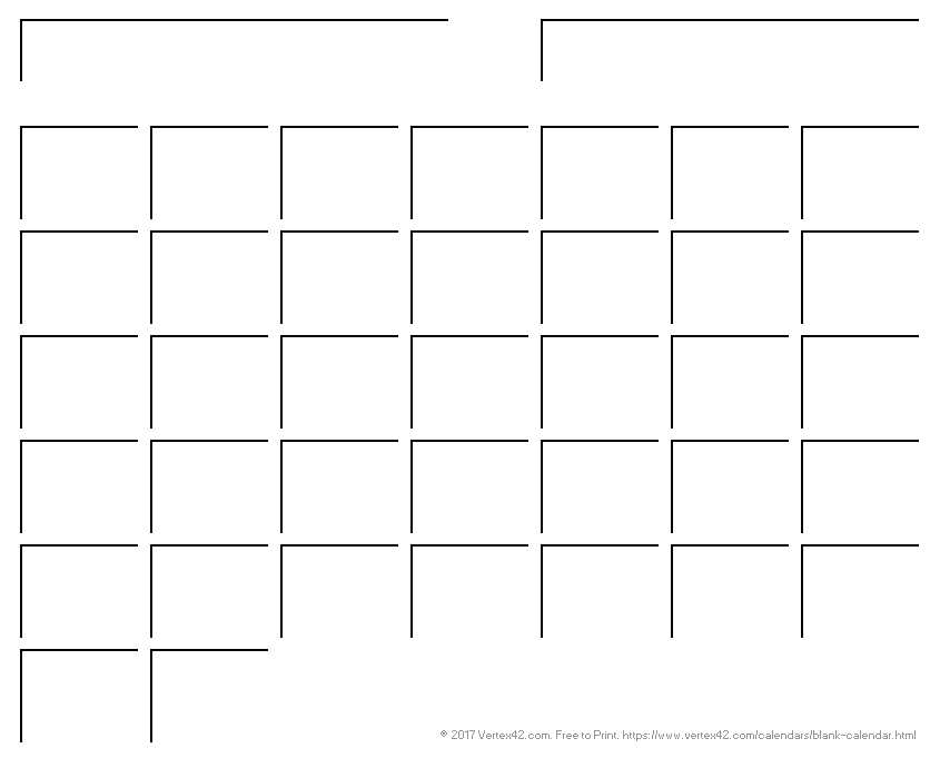 calendar grid template