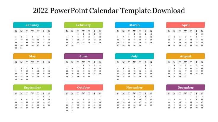 download powerpoint calendar template