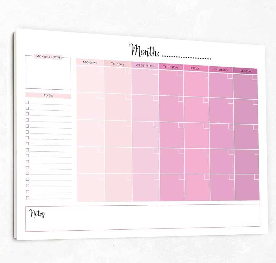 delivery calendar template