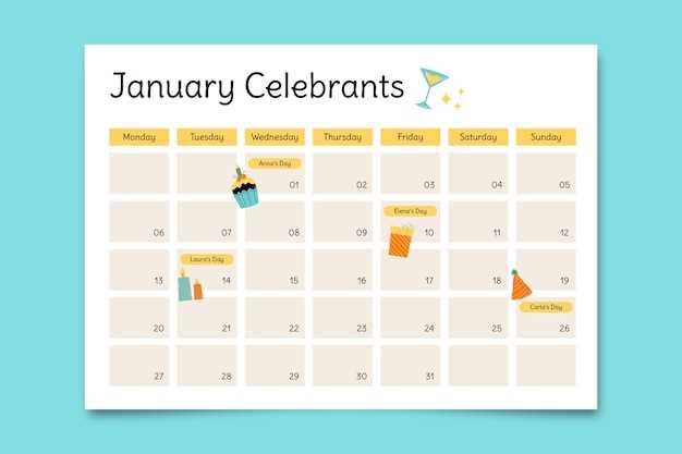 calendar online template