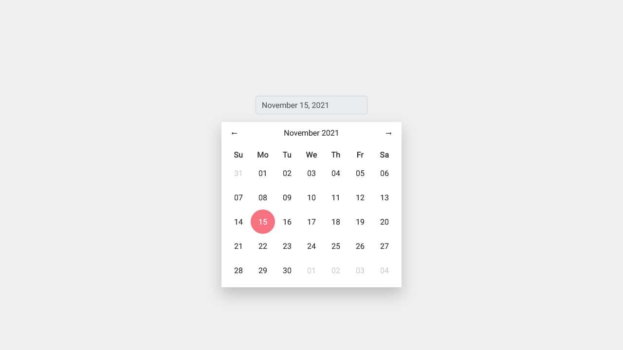 bootstrap template calendar