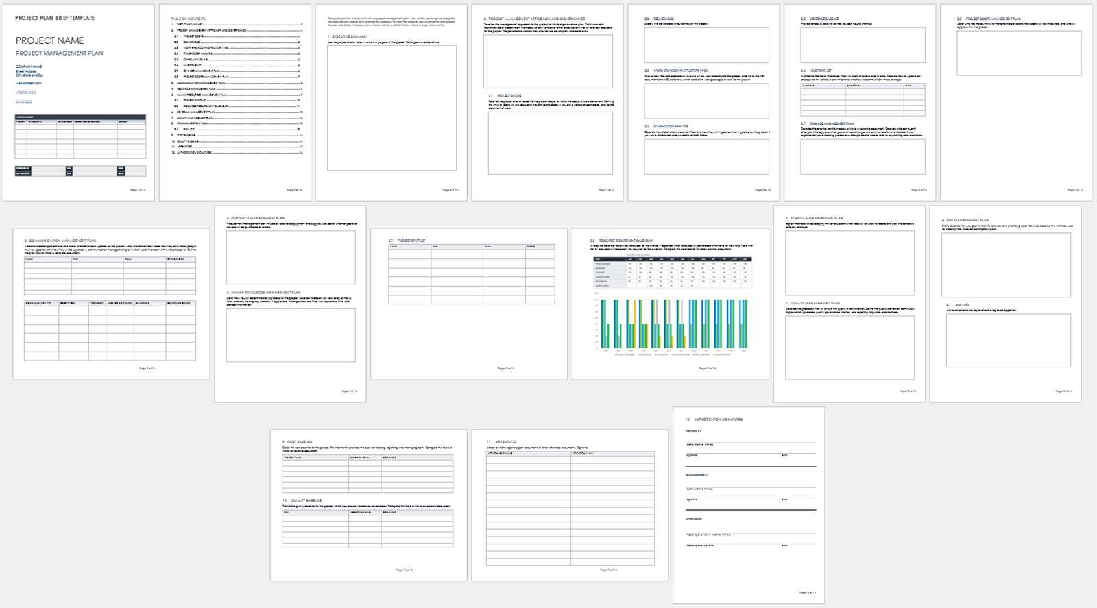 governance calendar template