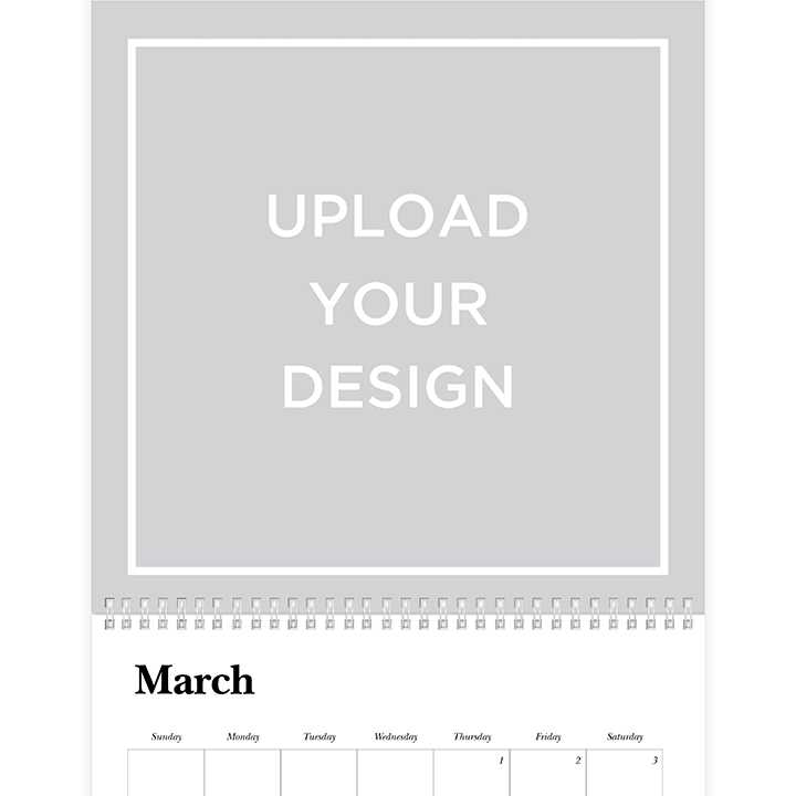 create own calendar template