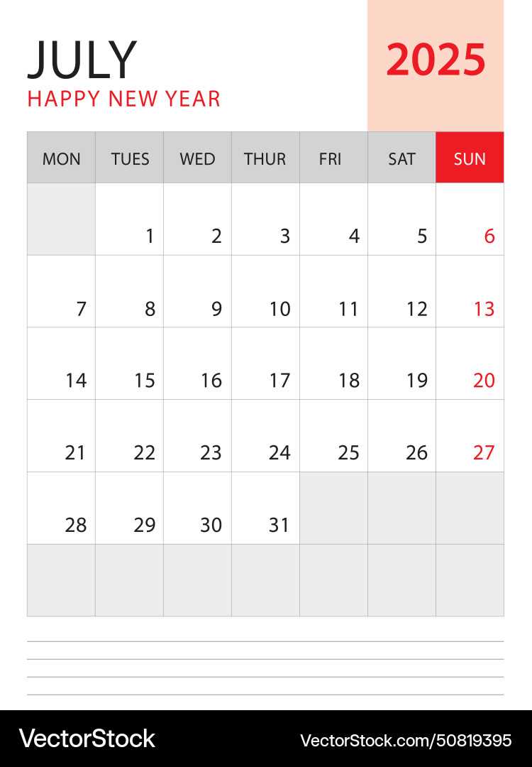 editable calendar template july 2025