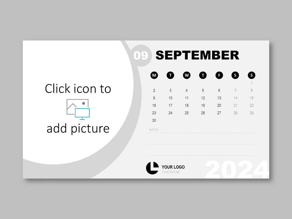 sept calendar template