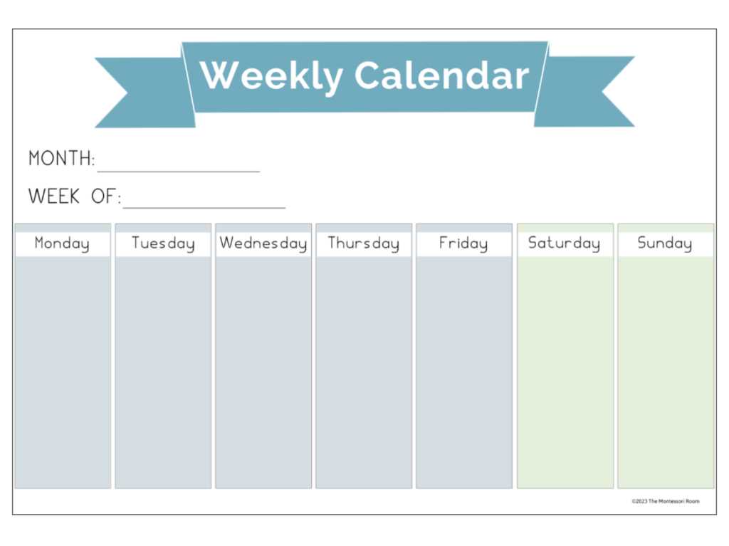 saturday calendar template