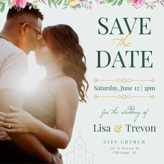 save the date calendar template free download