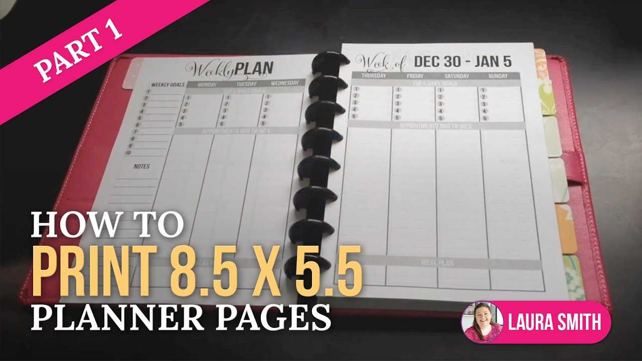 8.5 x 5.5 calendar template free