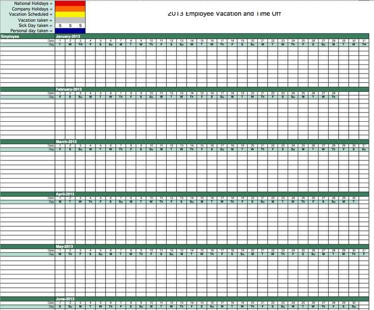 sharepoint vacation calendar template