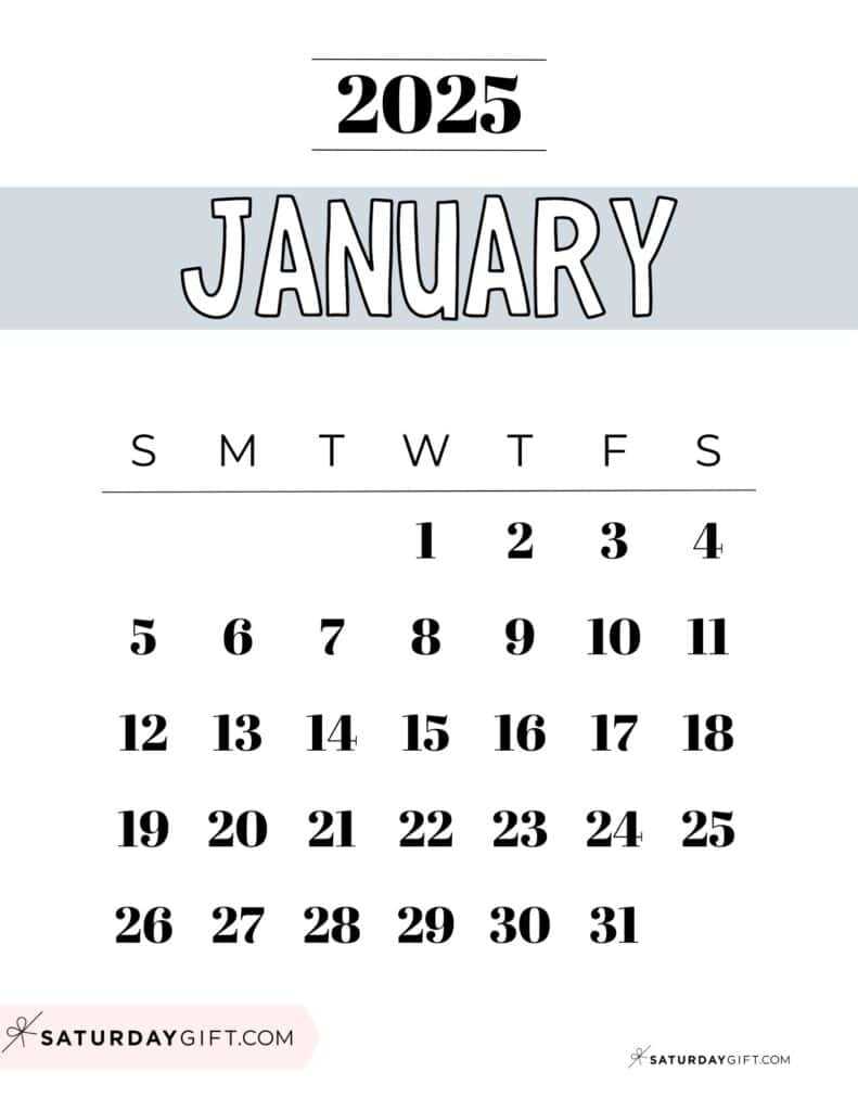 january 2026 calendar template printable
