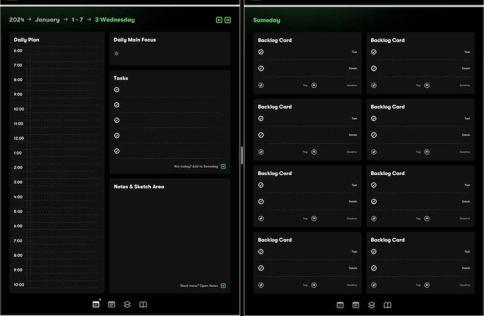 calendar template 2026 goodnotes