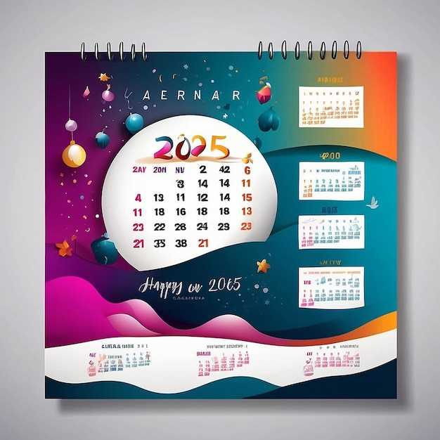 social media calendar 2025 template