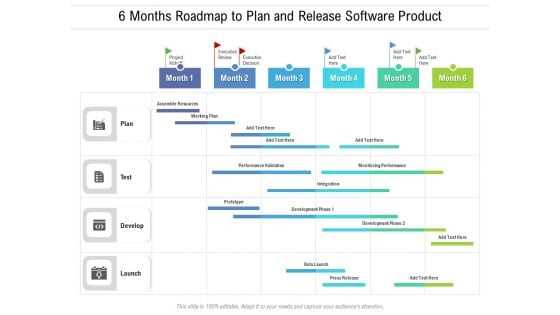 software release calendar template