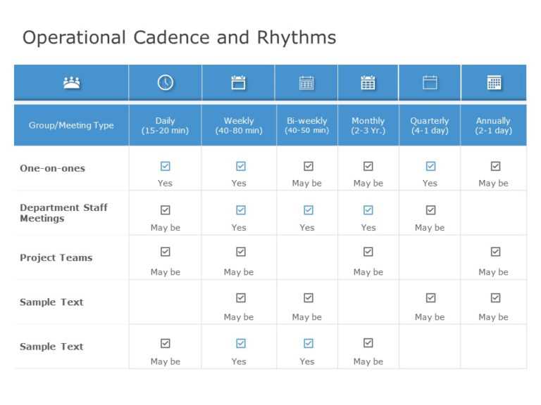 cadence calendar template