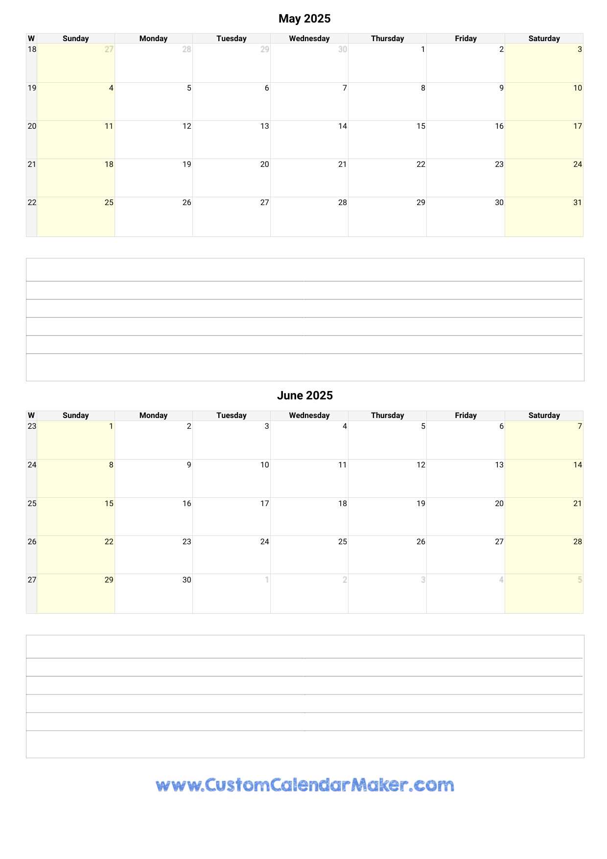 june 2025 calendar template editable