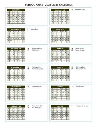 editable august calendar template