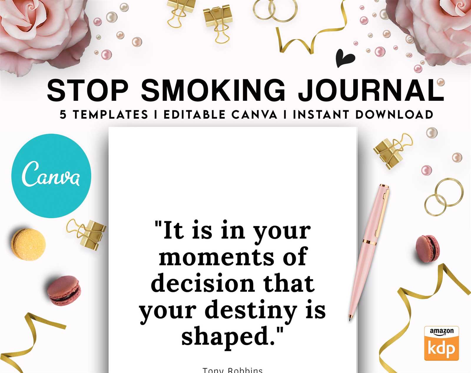 stop smoking calendar template