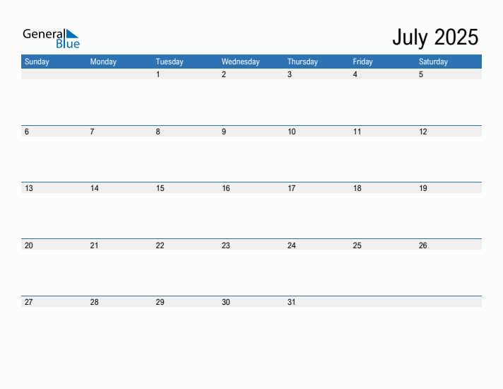 editable calendar template july 2025