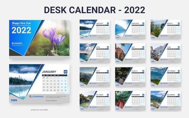 table calendar design templates