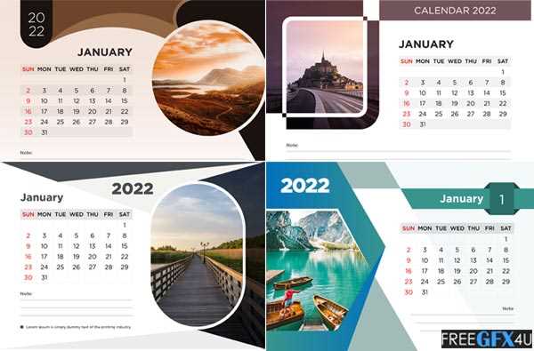 table calendar design templates