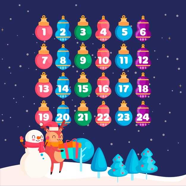 interactive advent calendar template