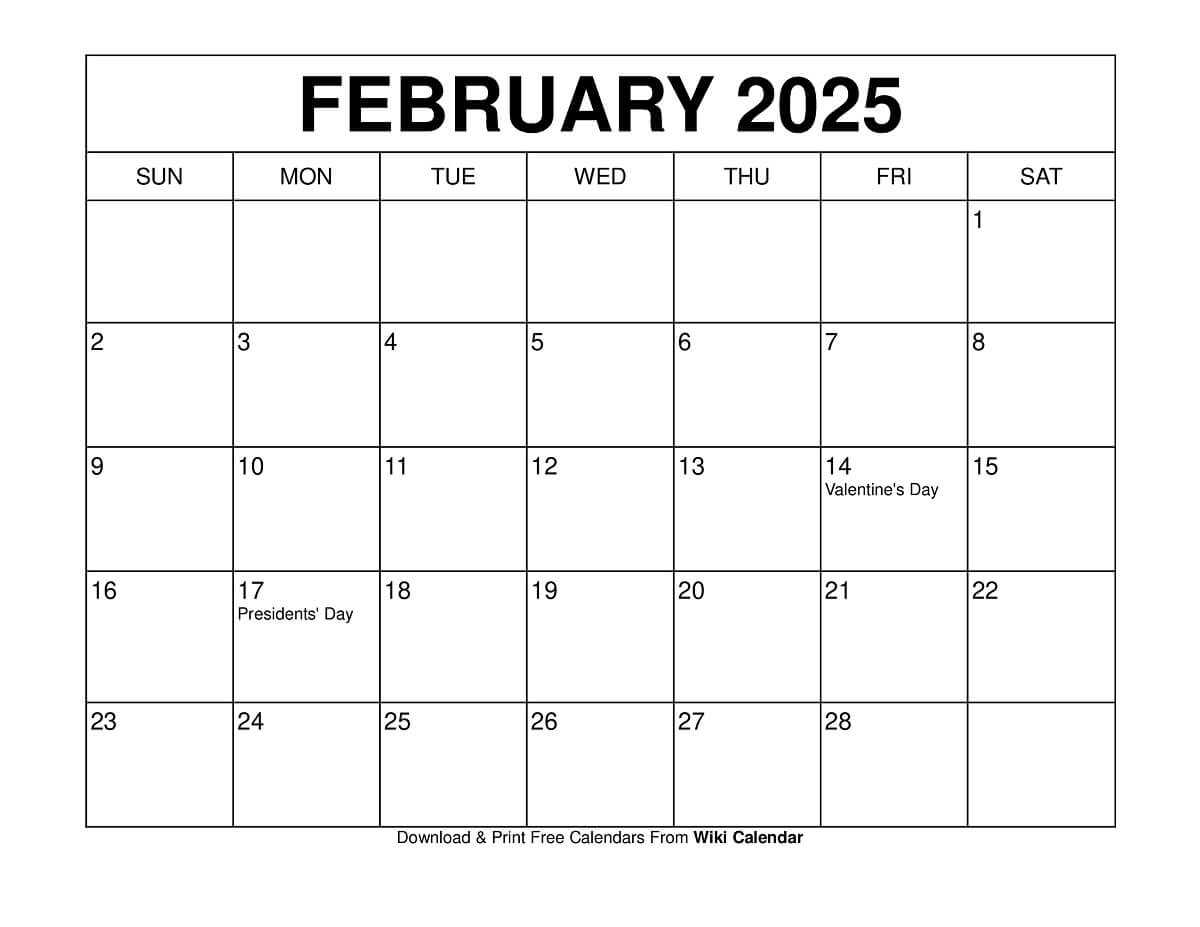 2025 calendar templates free